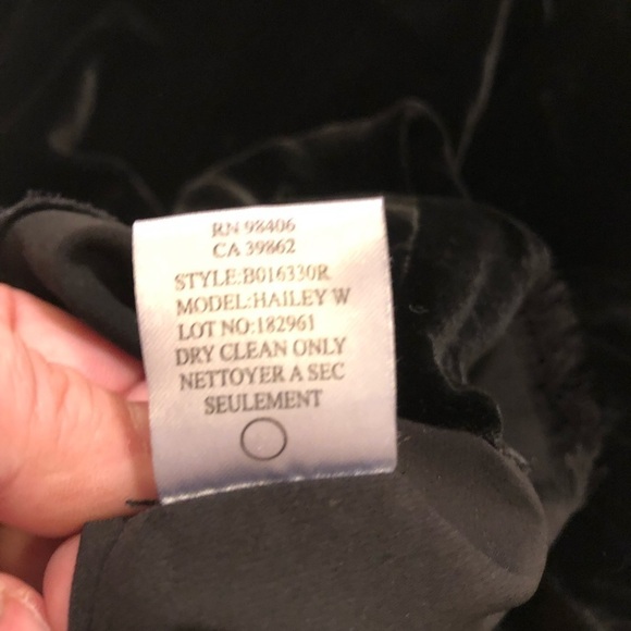 Theory Hailey W Skirt Black Velvet Asymmetrical Hem - Picture 10 of 11